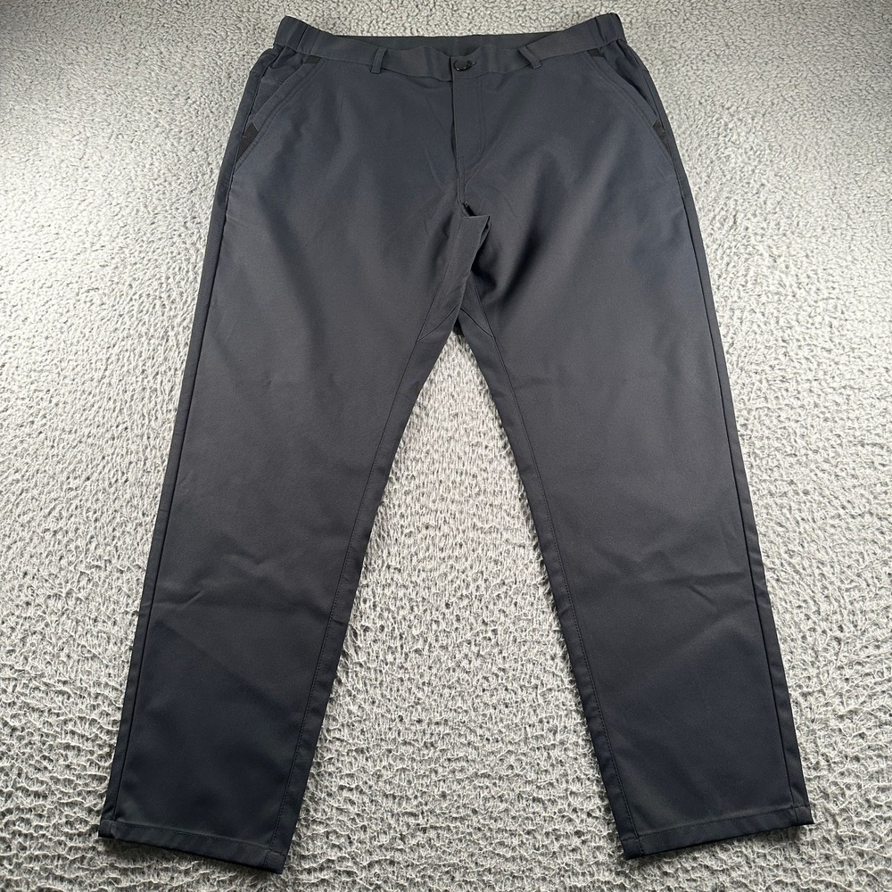 Jack Archer Jetsetter‎ Pants Mens 35x28 Space Black Slim Straight Travel Golf